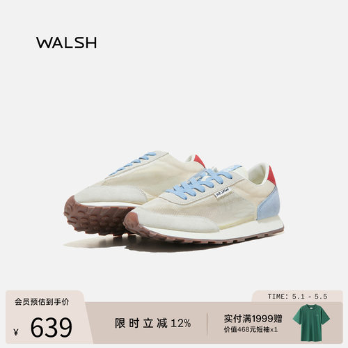 normanwalsh慢跑鞋透气男女同款