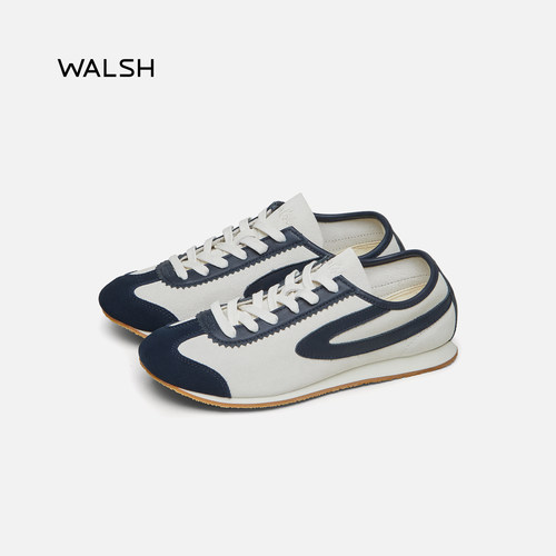 WALSH丨SONNET 系列 春夏透气薄底鞋复古慢跑鞋休闲德训鞋男女