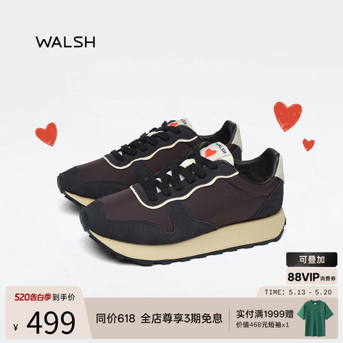 运动休闲鞋normanwalsh轻质细带