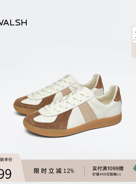 NormanWalsh丨GAT系列【马嘉祺同款】真皮德训鞋休闲板鞋男女同款