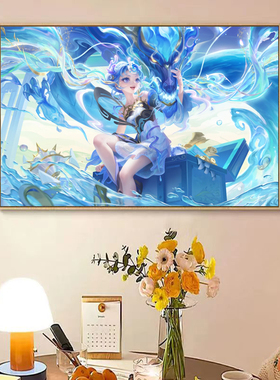 龙年王者孙策赵云安琪拉填色画画