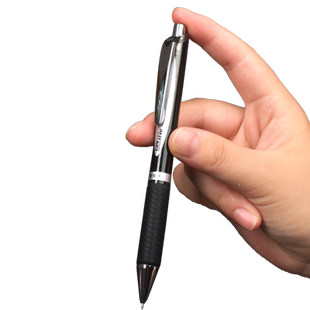 爱好ST笔尖刷题笔按动笔中性笔红笔刀削头学生用作业考试笔水笔红色笔芯0.5水性按压式签字笔学霸笔圆珠笔