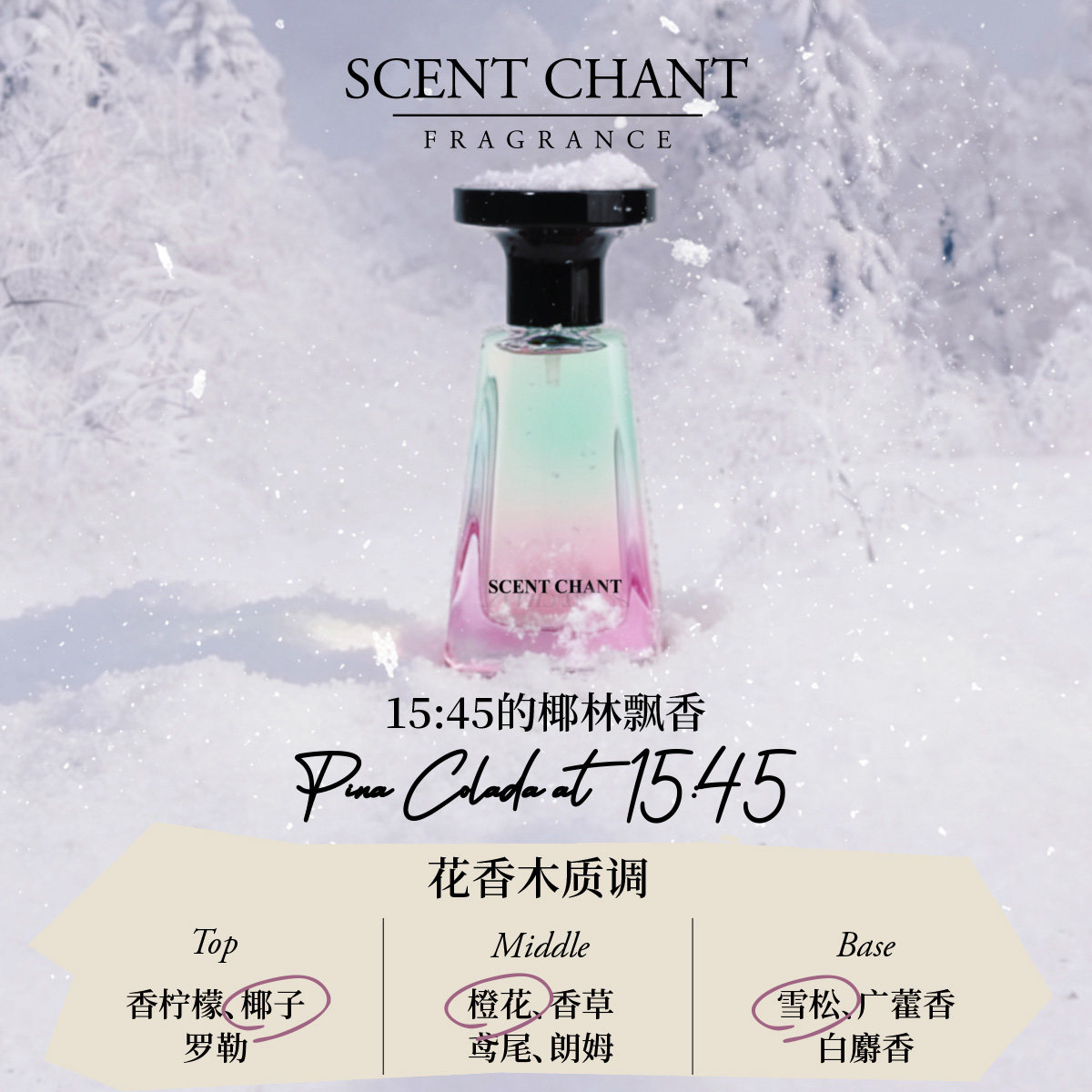 SCENTCHANT345的椰林飘香香水