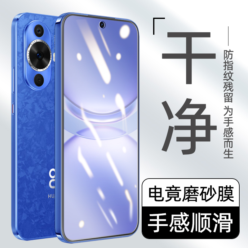 适用华为Nova12/13磨砂钢化膜