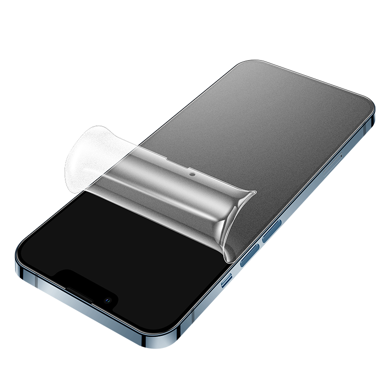 适用苹果16e15/14磨砂水凝膜17iphone13promax钢化软膜12plus游戏手机贴膜ip11pro磨沙X防