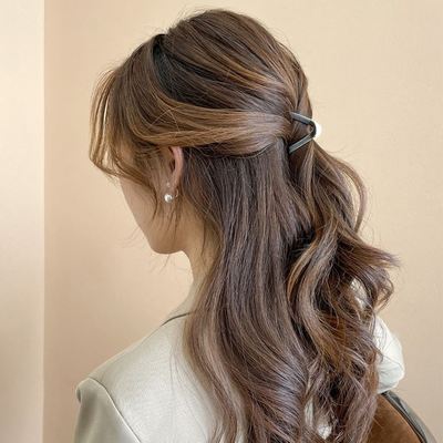 小号夹子头饰高端女后脑勺抓夹