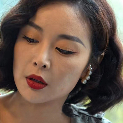 大嫂同款珍珠耳环陈书婷高叶气质