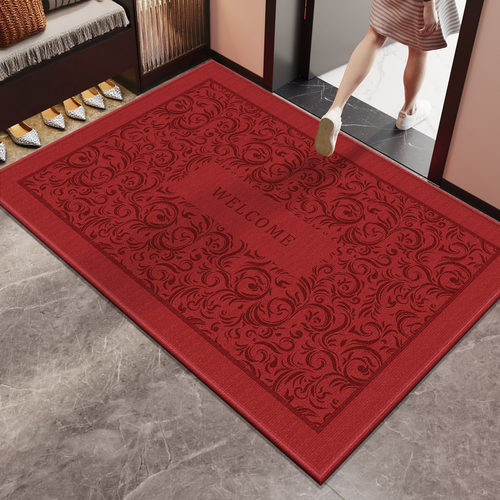 入户门地垫喜庆进门耐脏地毯