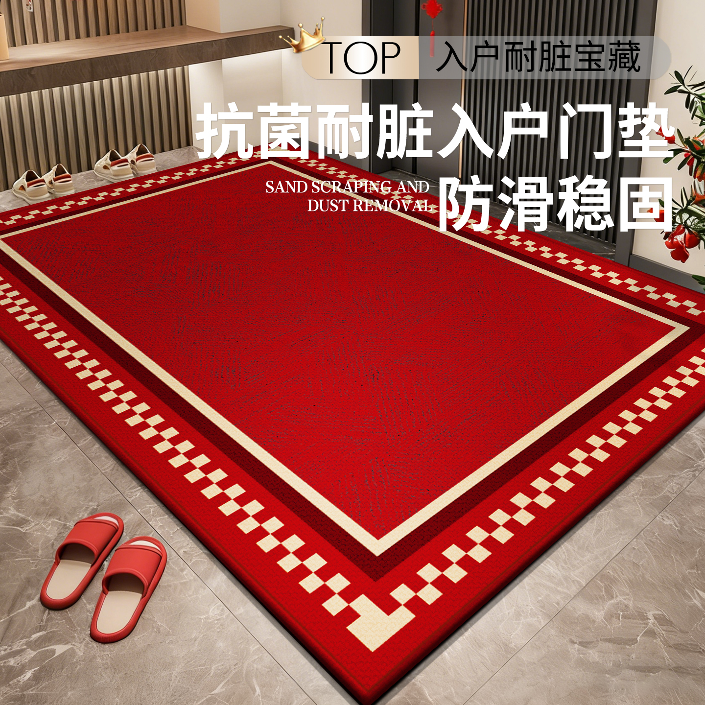 新款家用玄关进门口防滑耐磨脚垫