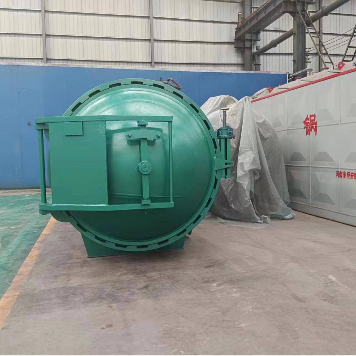 全自动材碳化燃浸渍罐木材高温蒸木煮罐全木真材阻空可咨询客浸注