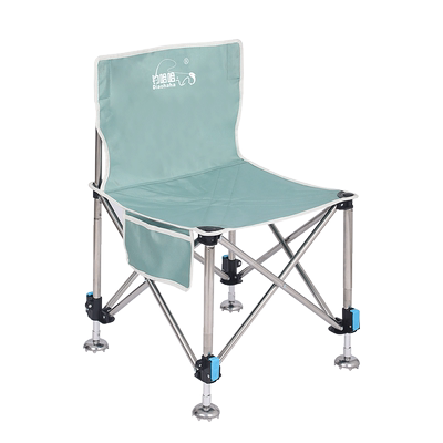 2026新型小钓椅折叠多功能升降腿便携野钓月亮椅钓鱼不锈钢钓鱼椅