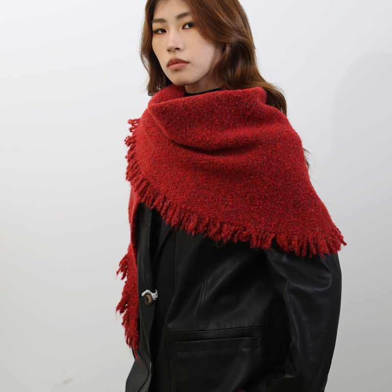 苏四香三角围巾大披肩搭配神器