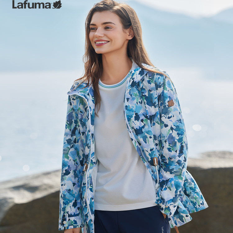 lafuma户外防泼水防风外套女