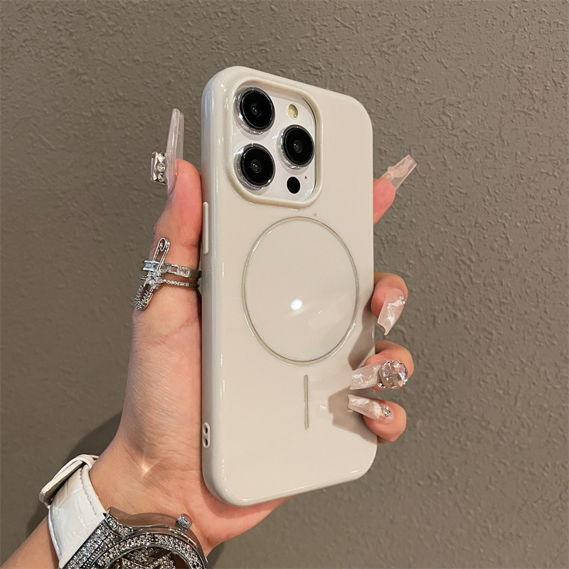 日落紫MagSafe磁吸适用iPhone16苹果14手机壳15ProMax新款11硅胶12软13pro男女14plus情侣16promax防摔套Beat