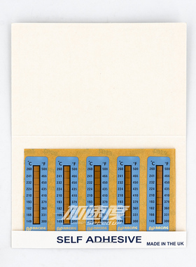 英国AP Racing 刹车卡钳测温标签贴纸 温度测试 赛车竞技