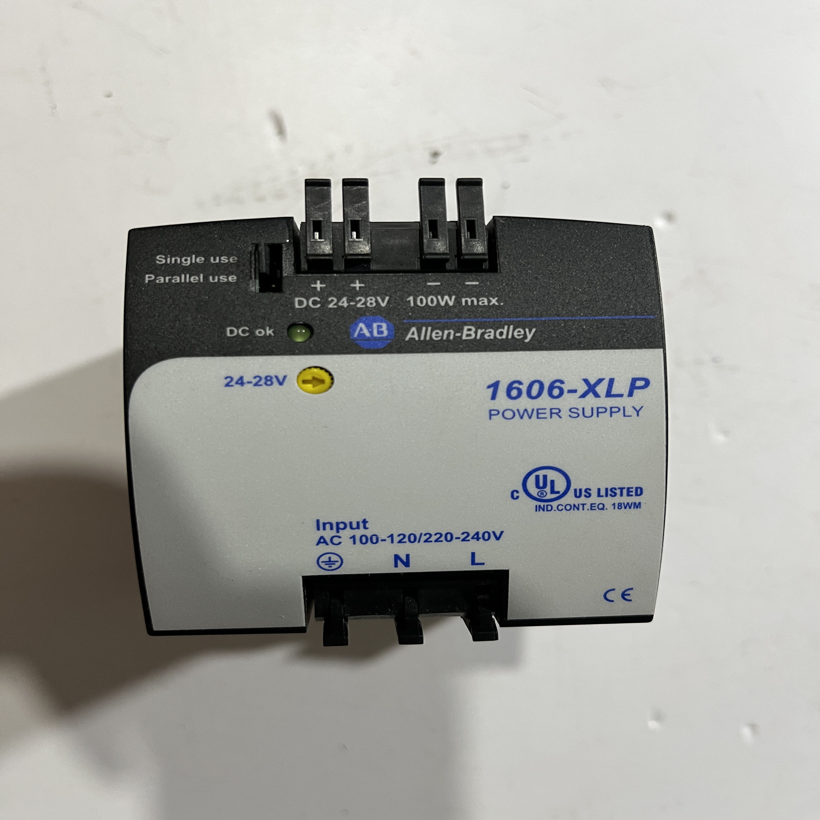 售前询价AB  PLC模块电源 1606-XLP100E  全新无包装