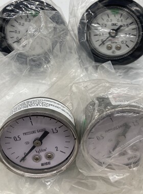 售前询价WISE原装压力表0-2kgfcm量程 背接18螺纹现货
