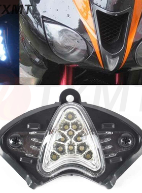 川崎 ZX-6R 636 小牛 07-08年 雾灯 前车头小灯LED指示中心夜行灯