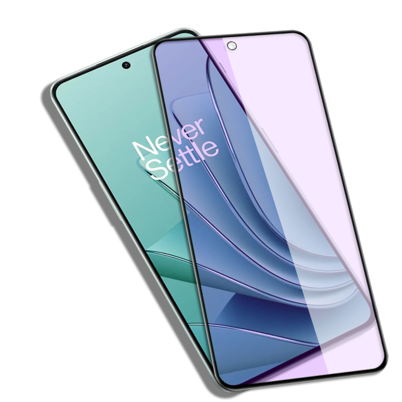 适用一加Ace3V/Ace2V黑边钢化膜1+AcePro防爆玻璃膜PJF110高清PHP110全屏PGP110手机OnePlus护眼防蓝光保护贴