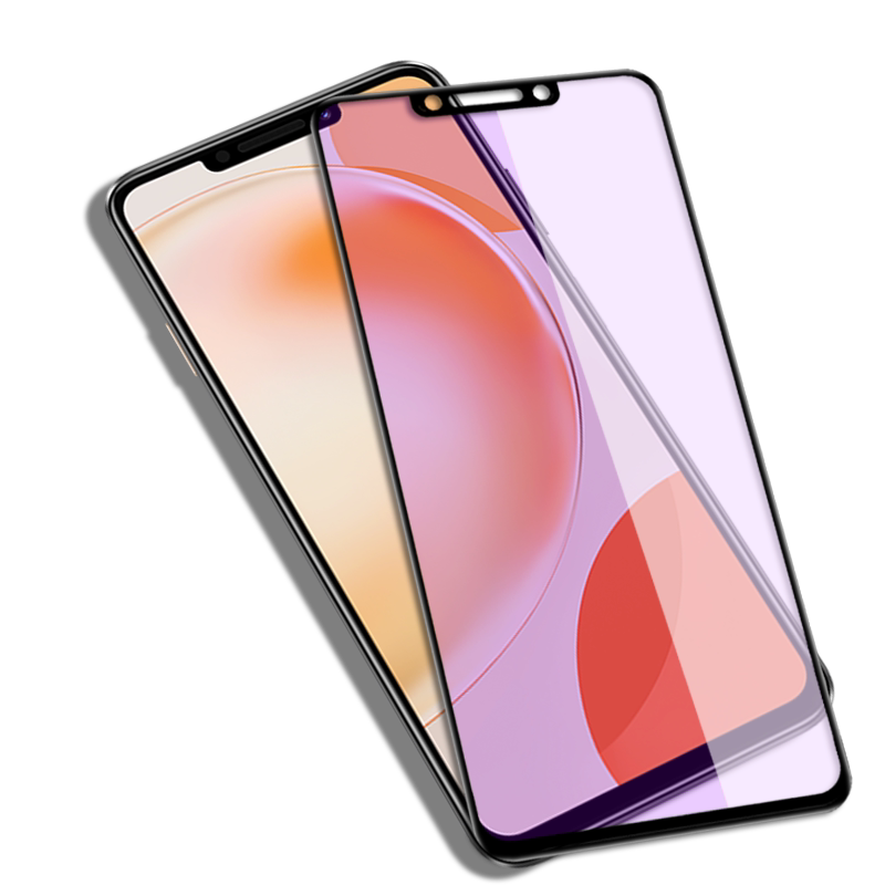 适用华为novaY91黑边钢化膜nova14i防爆玻璃膜STG-LX1全屏LX2覆盖HUAWEI手机高清抗指纹防蓝光保护贴