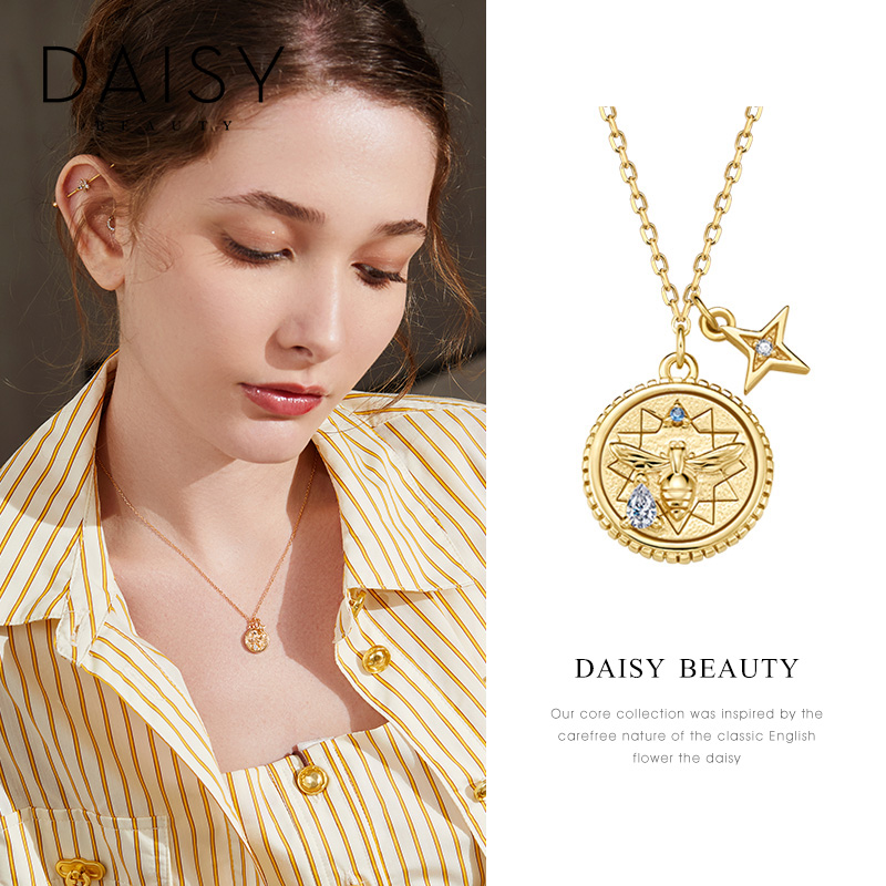 赵今英国daisybeauty银项链女