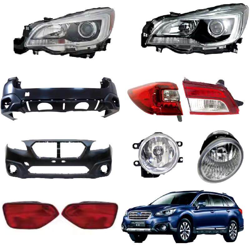 适用于斯巴鲁2015年款后热卖汽车前保险杠大灯雾灯尾灯配件