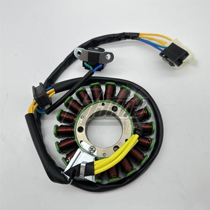 供应轻骑战獒QM200GY-B游侠QM200-3X警车QM200J-3L磁电机定子线圈