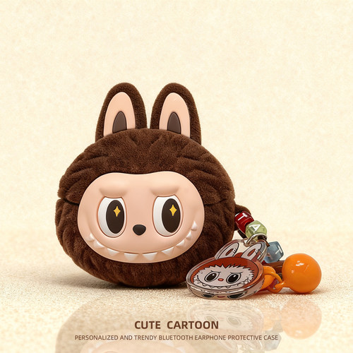 秋冬植绒适用华为耳机壳