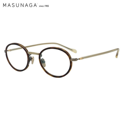 MASUNAGA增永男女钛+板材镜框