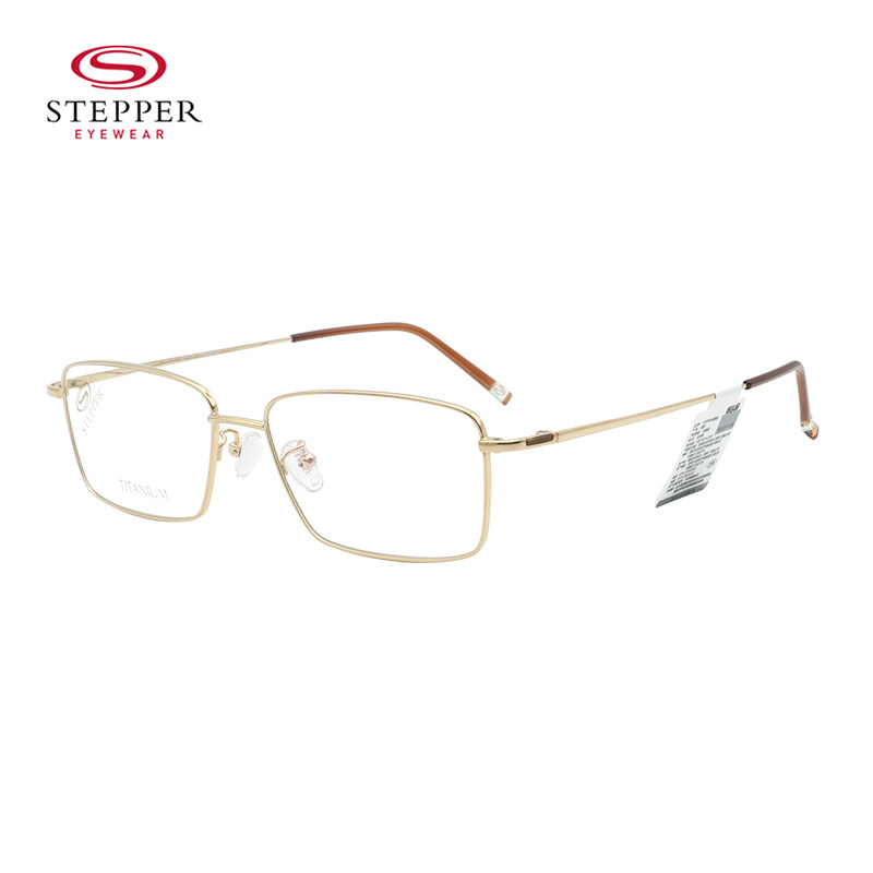思柏(STEPPER)眼镜框男款全框钛材商务潮流眼镜架 SA-71011