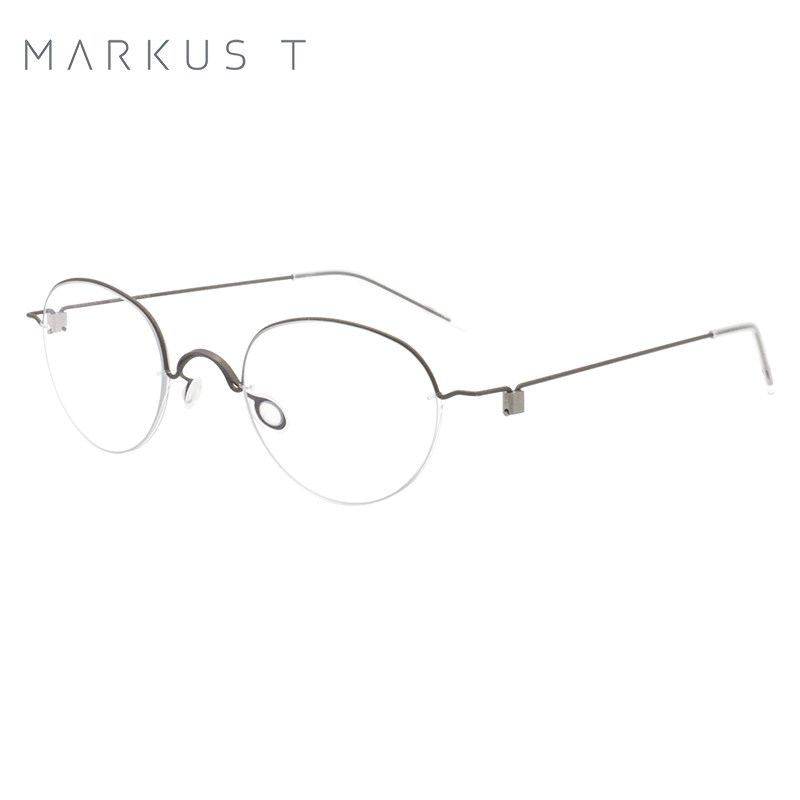 Markus T 眼镜框男款半框光学近视眼镜架 D2-065