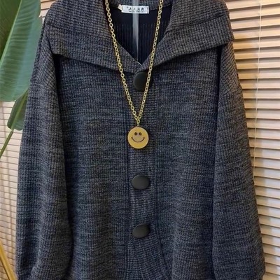 大码纯色简约高级感显瘦外套上衣