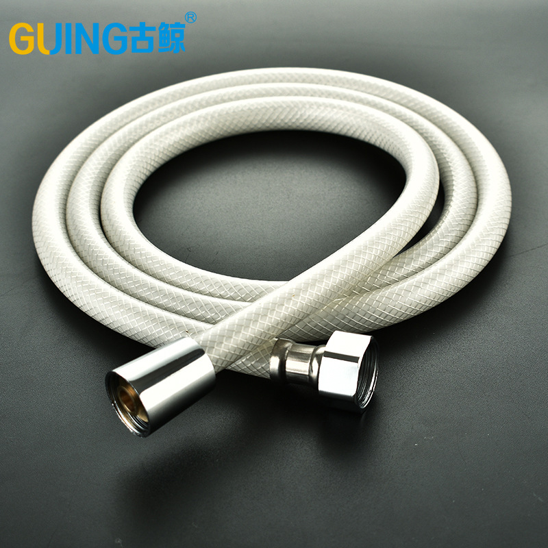 PVC淋浴花洒软管热水器橡胶水管莲蓬喷头1.5米4米家用耐用