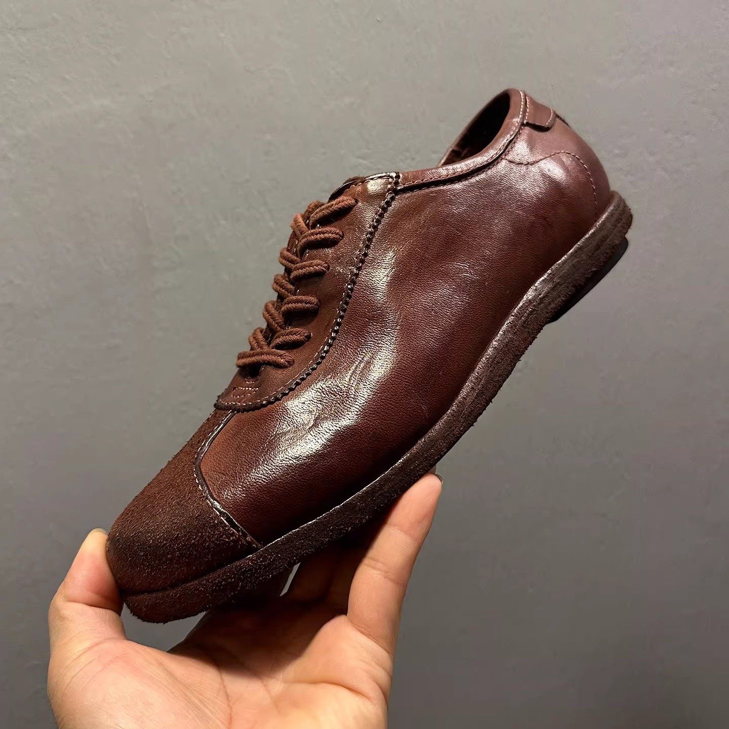 高端复古马皮休闲2026新款商务鞋真皮轻便透气手工防护鞋,居家日用,防护鞋,淘宝优惠券,粉丝福利购,淘宝优惠卷