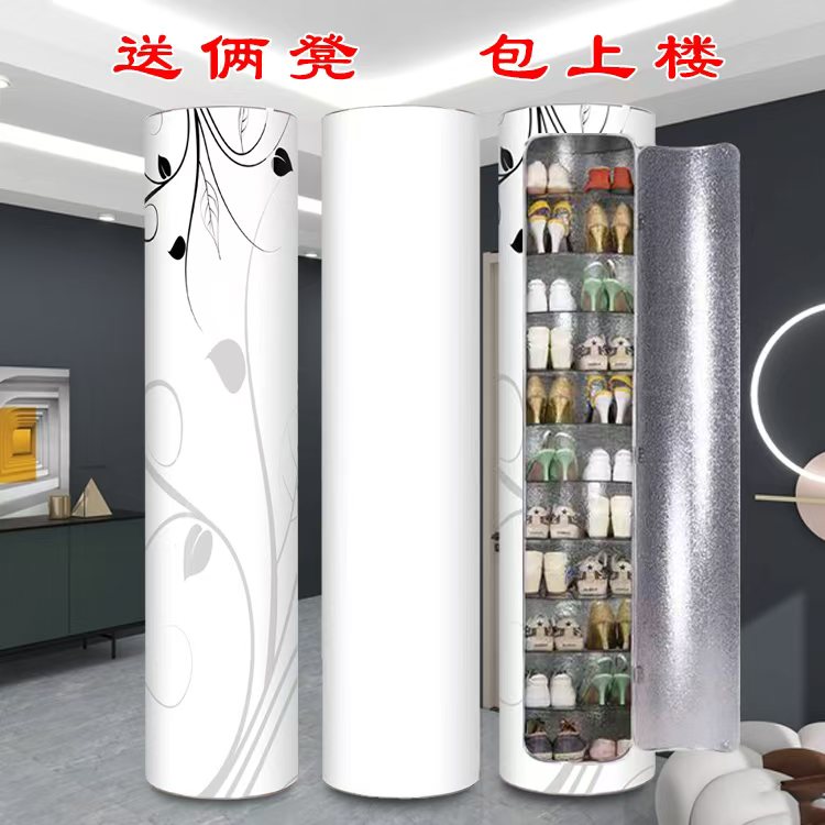 门厅柜 360度旋转鞋柜现代创意鞋柜 玄关阳台鞋架 欧式超薄鞋柜