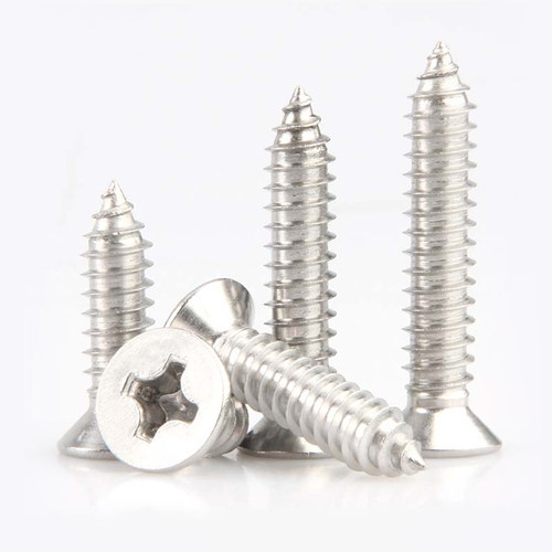 304不锈钢十字沉头自攻螺丝钉