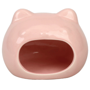 仓鼠窝陶瓷金丝熊躲避窝大号小仓鼠夏天降温散热消暑冰屋窝小房子