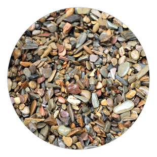 溪流石原生鱼缸造景底砂免洗天然溪流沙南美水草缸龟缸雷龙鱼底沙