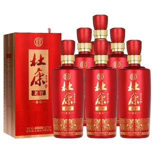 42度 杜康绵柔M3浓香型婚宴喜酒请低度白酒500ml*6瓶整箱纯粮食酒