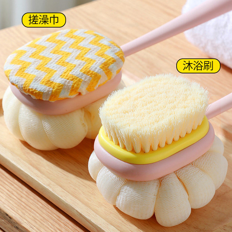 洗澡擦背神器搓澡巾沐浴球浴花搓背洗澡刷子后背长柄女士专用儿童,家庭/个人清洁工具,浴刷,淘宝优惠券,粉丝福利购,淘宝优惠卷