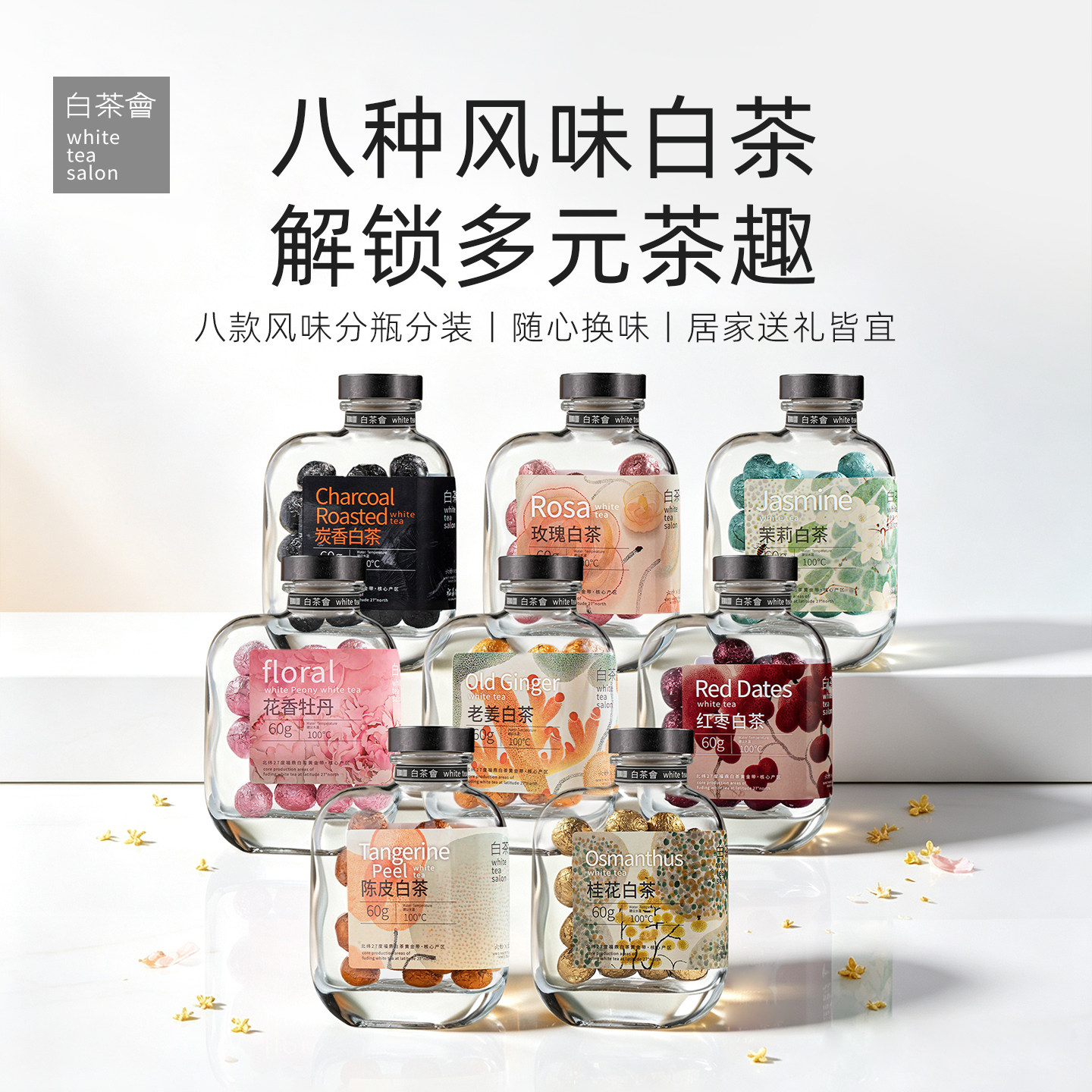 六妙白茶会迷你龙珠白茶图片