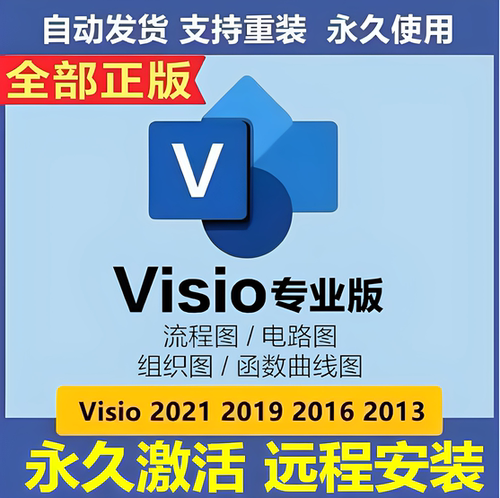 visio永久激活2024/2019专业版
