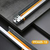 Joylink左二节小全拉隐藏底部滑轨导轨闩12 19板