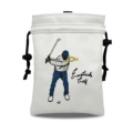 White Drawstring Bag