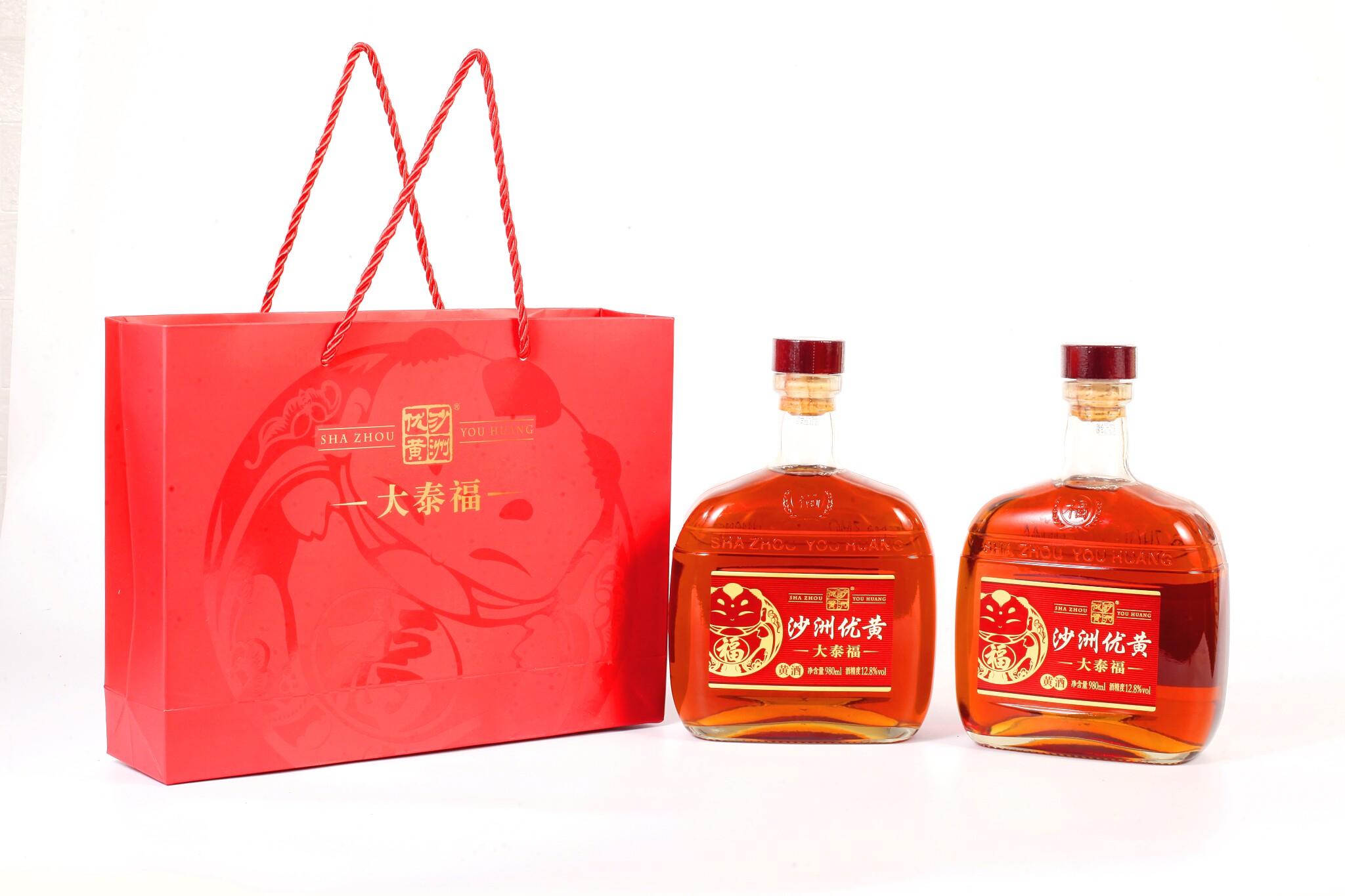 沙洲优黄大泰福八年陈黄酒