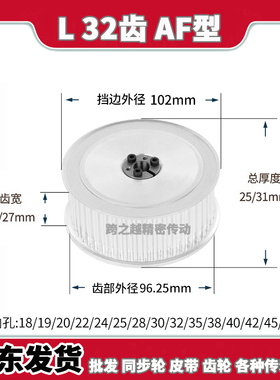 ECB/HPLA现货L32齿槽宽21/27AF免键胀紧套L同步轮涨套内孔18-50mm