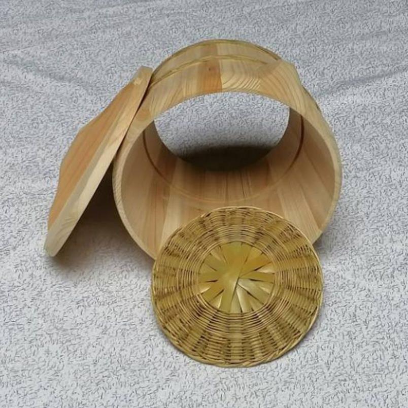 四川竹蒸子蒸饭木桶蒸米饭神器老式竹编天然手工竹制蒸笼竹根甑子
