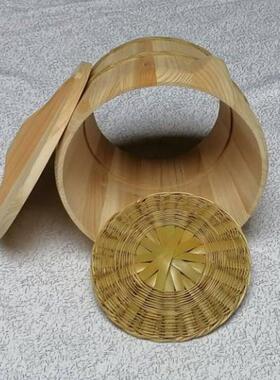 四川竹蒸子蒸饭木桶蒸米饭神器老式竹编天然手工竹制蒸笼竹根甑子