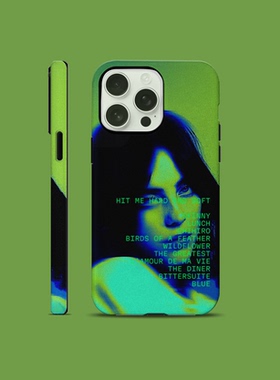 Billie Eilish HIT ME HARD AND SOFT专辑手机壳适用于华为苹果等