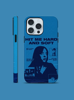 Billie Eilish Hit Me Hard And Soft 音乐专辑二合一防摔手机壳